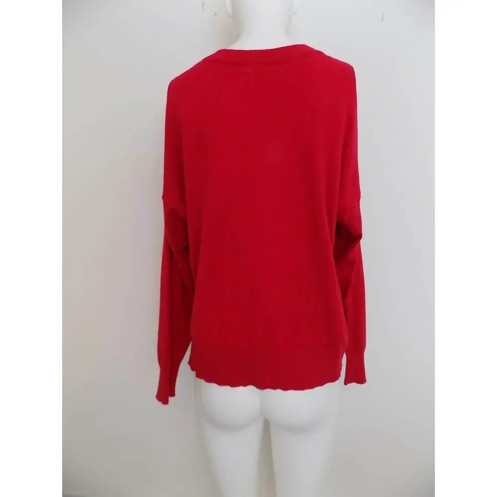 Rae Dunn MERRY Christmas sweater size XL